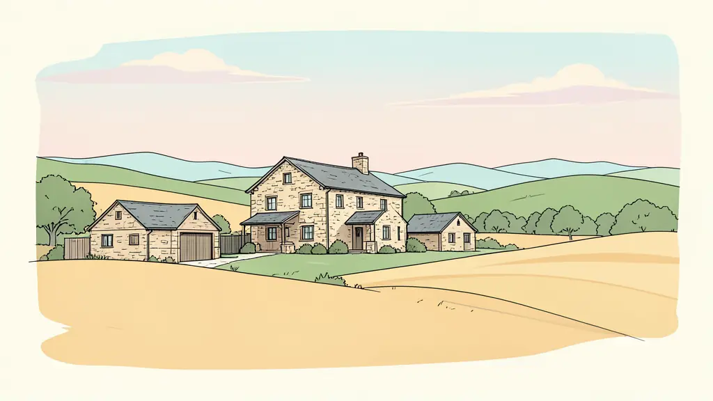 Ferme avec 2 gîtes et 10 hectares triangle d&rsquo;or dordogne : budget et potentiel