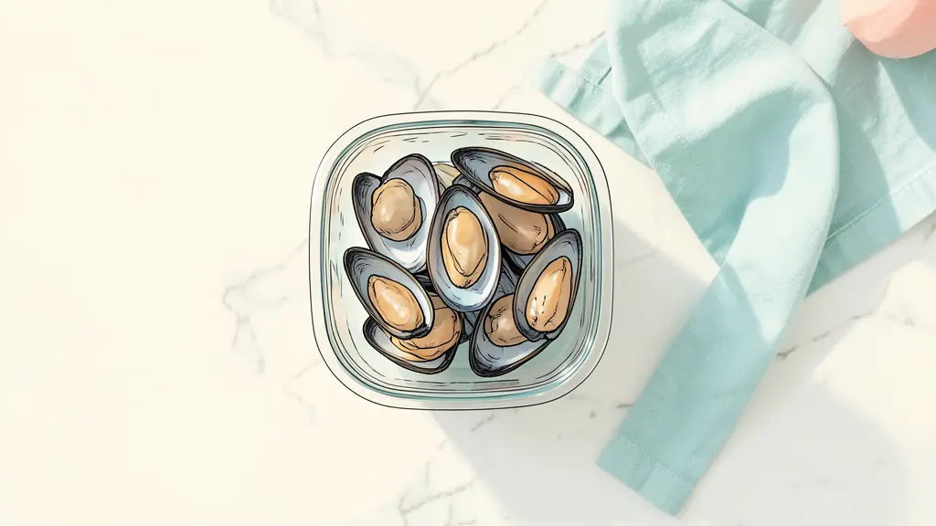 Moules cuites : conservation, durée de garde et règles de sécurité alimentaire