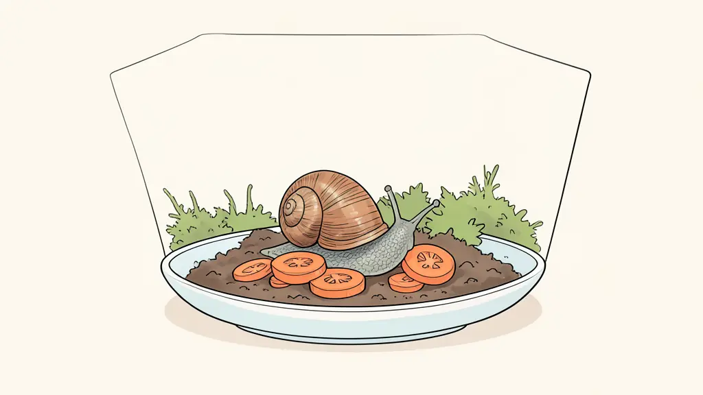 Terre humide et mousse verte pour un habitat d'escargots naturel