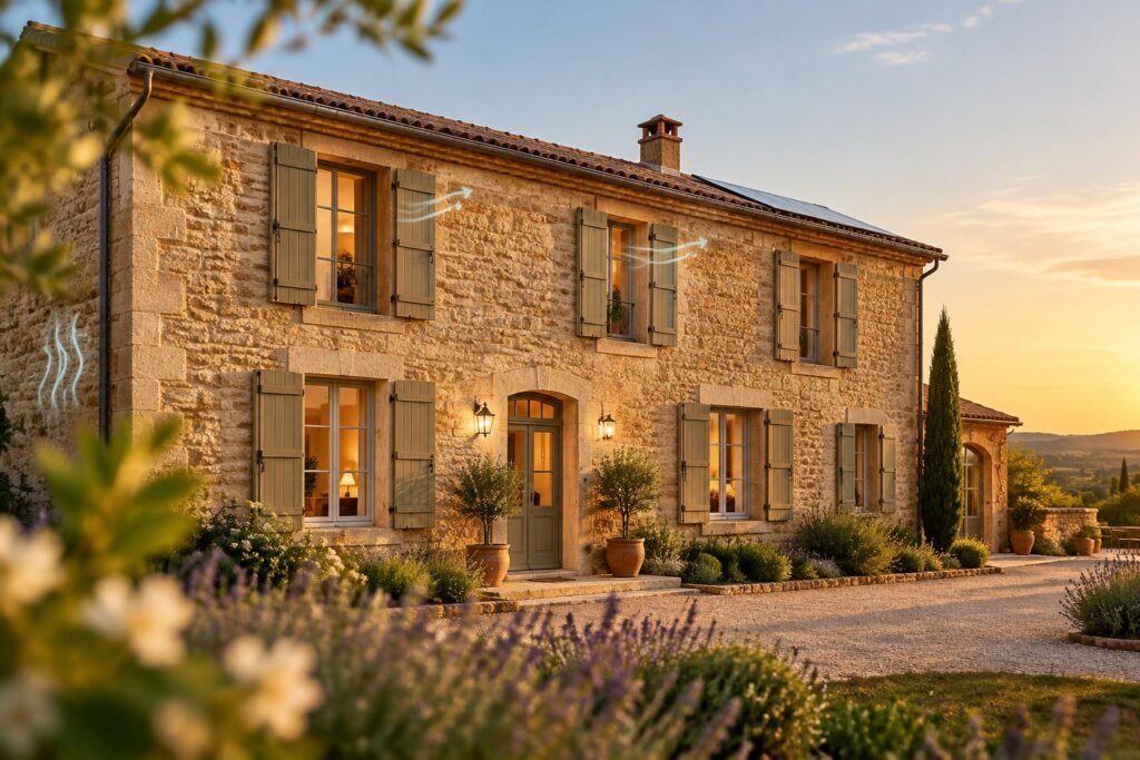 Valoriser une propriété gasconne par la rénovation énergétique, sans dénaturer le bâti ancien
